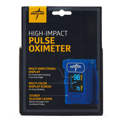 MEDHCSFSATSPORT - Medline - High-Impact Finger Pulse Oximeter, 1/EA