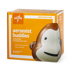 Medline Pediatric Aeromist Buddies Nebulizer Compressors, 8 Each per Case