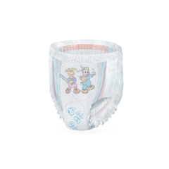 Medline DryTime Child Disposable Training Pants, Size M (2T-3T), 20-32 lb., 17/BG
