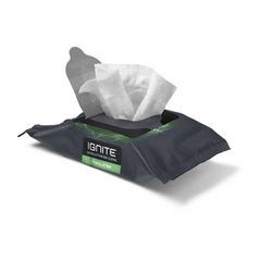 Medline Ignite Stimulating Scent Body Wipes, 10 EA/PK, 5 PK/BX