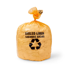 MEDIRDOR45C - Medline - Soiled Linen Liners, Orange, 29 x 45, 1.0 Mil, Roll