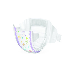 Medline Disposable Baby Diapers, Size 4, 22-37 lb., 200/Case