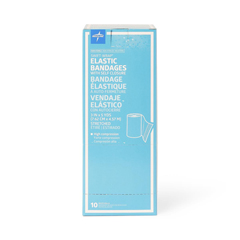 Medline Swift-Wrap Nonsterile Elastic Bandages, White, 50 EA/CS