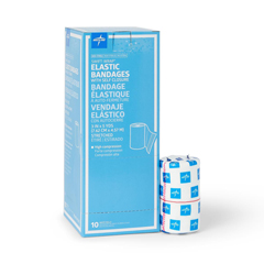 Medline Swift-Wrap Nonsterile Elastic Bandages, White, 20 EA/CS