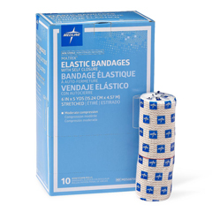 Medline Matrix Nonsterile Wrap Elastic Bandages, White/beige, 10 EA/BX