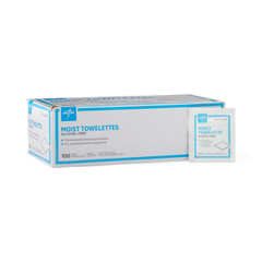 MEDMDS094181HH - Medline - Alcohol-Free Moist Towelettes, 1/EA