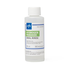 MEDMDS096065HPH - Medline - Peroxi-Fresh 1.5% Hydrogen Peroxide Mouthwash, 2 oz., 1/EA