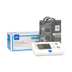 MEDMDS1001UT - Medline - Automatic Digital Blood Pressure Unit with Universal-Sized Cuff and Talking Feature
