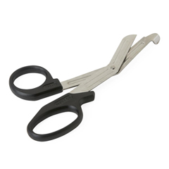 Medline Nonsterile Single-Use Lister Bandage Scissors with Plastic Handle, 5.5'', 12 EA/BX