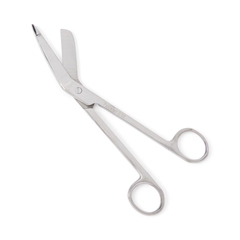 Medline Nonsterile Single-Use Lister Bandage Scissors, 7.25'', 1/EA