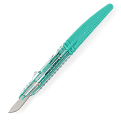 Medline Disposable Safety Scalpel with Stainless Steel Blade, Sterile, No. 10, 10 EA/BX