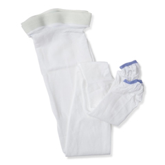 MEDMDS160868 - Medline - EMS Thigh-High Anti-Embolism Stockings, White, Large, 6 PR/BX