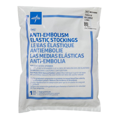 Medline EMS Thigh-High Anti-Embolism Stockings, Size 2XL Long, 1/PR