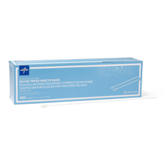 MEDMDS202085ZZ - Medline - Nonsterile Procto Swab with Rayon Tip, 16, 100 EA/BX