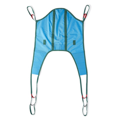Medline Reusable 2-Point Sling with Head Support, Large, 1/EA