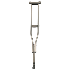 MEDMDS51514-10 - Medline - Basic Crutches with 250 lb. Capacity, Adult, 10 PR/CS
