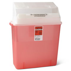 MEDMDS705203H - Medline - Biohazard Patient Room Sharps Container