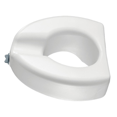 MEDMDS80314H - Medline - Elevated Locking Toilet Seat, Without Arms