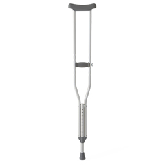 MEDMDS80534SH - Medline - Steel Crutches with 350 lb. Capacity, Tall Adult
