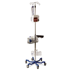 MEDMDS80600 - Medline - IV Pole, Heavy Duty, Quick Release Casters
