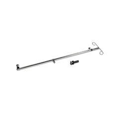 Medline Telescoping IV Pole for Excel Extra-Wide Wheelchair