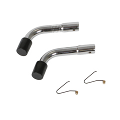 Medline Wheelchair Rear Anti-Tip Devices, 2 EA/PR