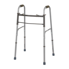 Medline Junior Walker, 2 Button, Folding, Basic