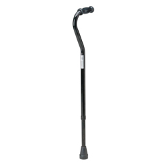 MEDMDS86420XW - Medline - Offset Handle Bariatric Cane, Black, 1 EA