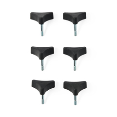 Medline Rollator Replacement Parts, 4 EA/ST
