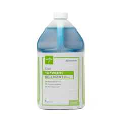 Medline Enzymatic Presoak Cleaner/Detergent, Dual-Enzyme, 1 gal. (3.8 L) Bottle, 1/EA
