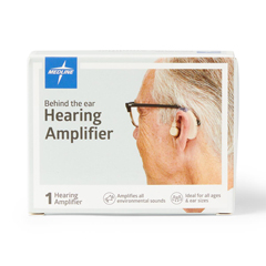 MEDMDSHEARAMP - Medline - Digital Hearing Amplifier, Behind The Ear Style, 1/EA
