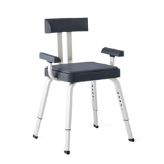 MEDMDSMOMCHAIRG - Medline - Momentum Shower Chair, Grey, 2 EA/CS