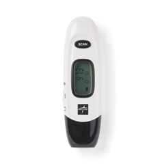 MEDMDSNOTOUCH - Medline - Infrared No-Touch Forehead Thermometer, White/Black, 1/EA