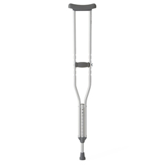 MEDMDSV80534LFH - Medline - Guardian Aluminum Crutches with 300 lb. Capacity, Tall Adult