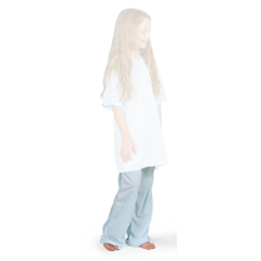 Medline Comfort Knit Pediatric Pajama Pants, Blue, Size L, 12 EA/DZ