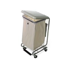 Medline Poly/Cotton Hamper Bag, Drawcord, Natural, 25