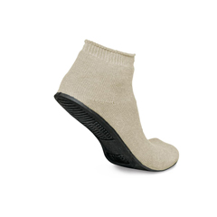 Medline Sure-Grip Terrycloth Slippers, Beige, XL, 12 PR/BX