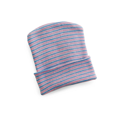 MEDMDT211434PBH - Medline - Infant Head Warmer, Pink/Blue Stripe, 1/EA