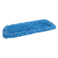 Medline Microfiber Loop Dust Mop, Blue, 36