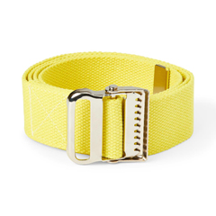 Medline Washable Cotton Material Gait Belts, Yellow, 1/EA