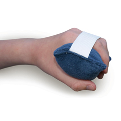 Medline Terry Palm Grip with Elastic Strap, 2-1/2