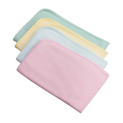 Medline Thermal-Knit Waffle Weave 100% Heavy-Weight Cotton Baby Blanket, Pink, 30