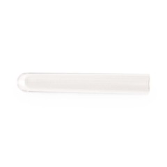 Medline Multipurpose Plastic Test Tube, Polystyrene, Withstands 1,500 RCF, 12 mm x 75 mm, 5 mL, 500/Poly Bag