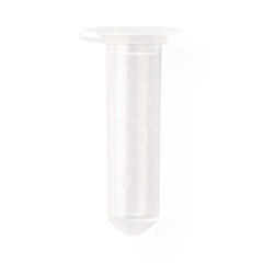 Medline Polypropylene Microcentrifuge Tube with Conical Bottom, Nonsterile, 2.0 mL