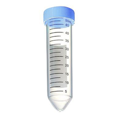 Medline Centrifuge Tube, Sterile, Rack, 50 mL, Compatible with MLB Centrifuge (MLAB38421500)