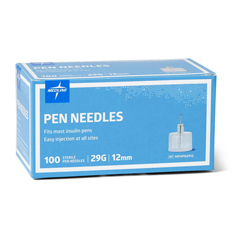 MEDMPHPN2912Z - Medline - Pen Needle, 29G x 12 mm