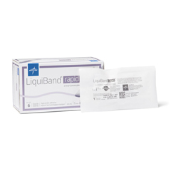 Medline Liquiband Rapid Topical Skin Adhesive, 0.8 mL, 36/cs, 36 EA/CS