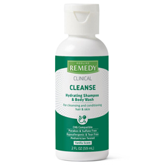 Medline Remedy Clinical Shampoo & Body Wash, 2 oz., 96/CS
