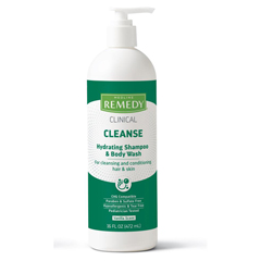 Medline Remedy Clinical Shampoo & Body Wash, 16 oz., 1/EA