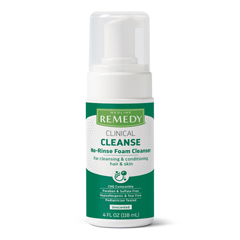 Medline Remedy Clinical No-Rinse Foam Skin Cleanser, 4 oz., 1/EA